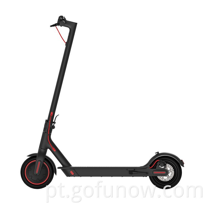 Nova scooter elétrica dobrável de pneu sólido de 8,5 polegadas com guarda-lamas G-fun